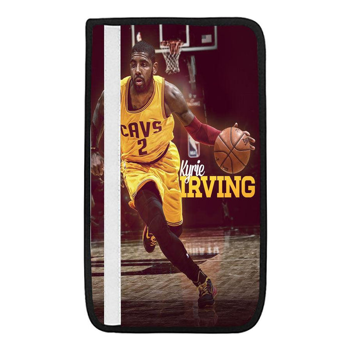 glow yellow kyrie irving cavaliers Car seat belt cover