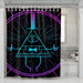 gravity falls icon shower curtains