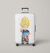 gohan peace streetwear bape Luggage Covers | Suitcase