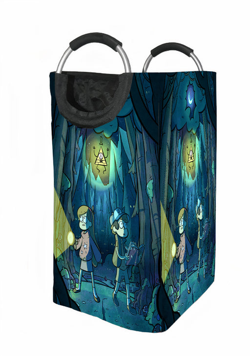 gravity falls in the night Laundry Hamper | Laundry Basket