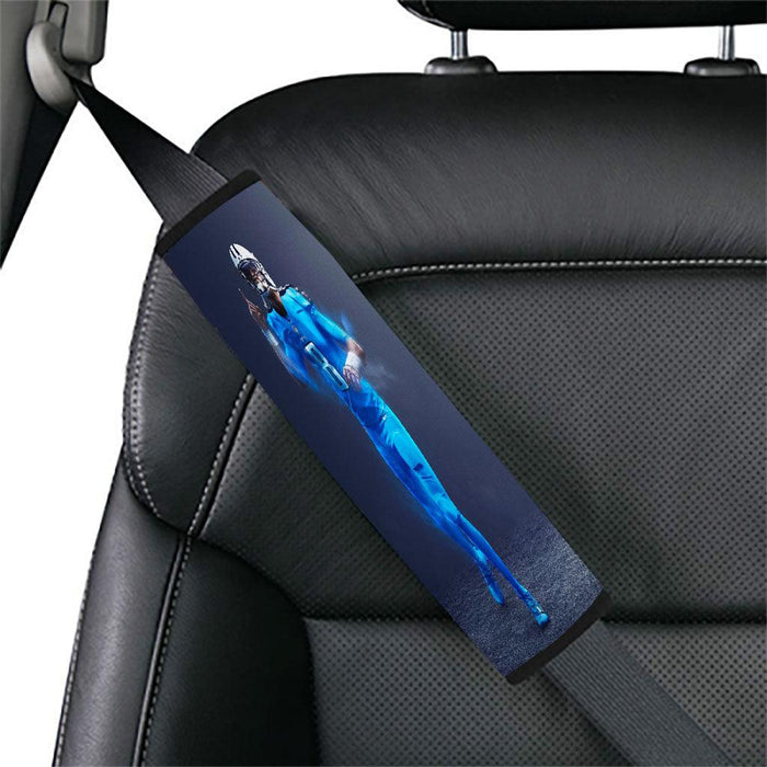 glowing blue jersey titans Car seat belt cover - Grovycase