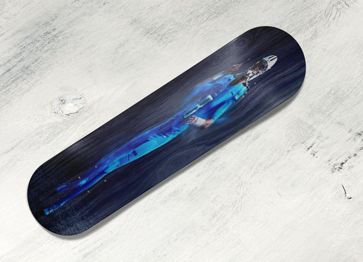 glowing blue jersey titans Skateboard decks