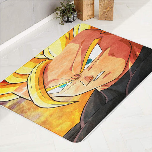 gohan super saiyan dragon ball bath rugs