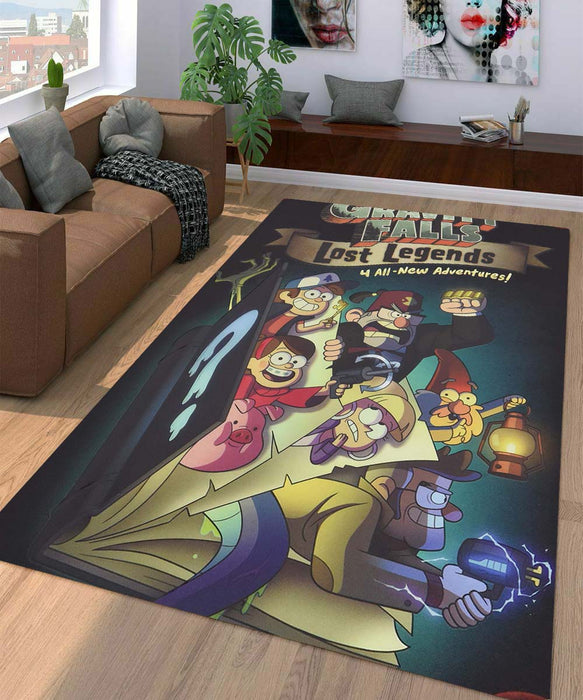 gravity falls lost legends Living room carpet rugs