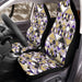 glitch square pattern abstract Car Seat Covers