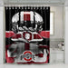 ohio state 3 shower curtains