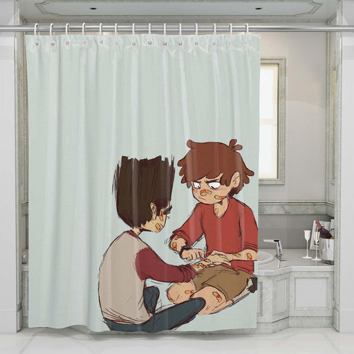 gravity falls now shower curtains