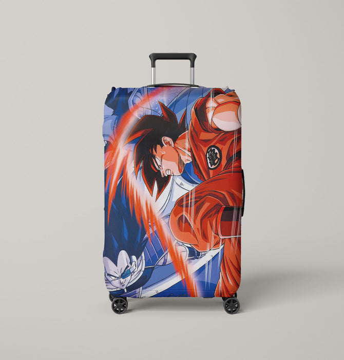 goku dragon ball super vegeta Luggage Covers | Suitcase