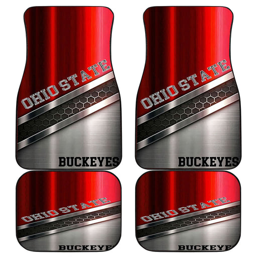 Ohio state buckeyes 1 Car floor mats Universal fit