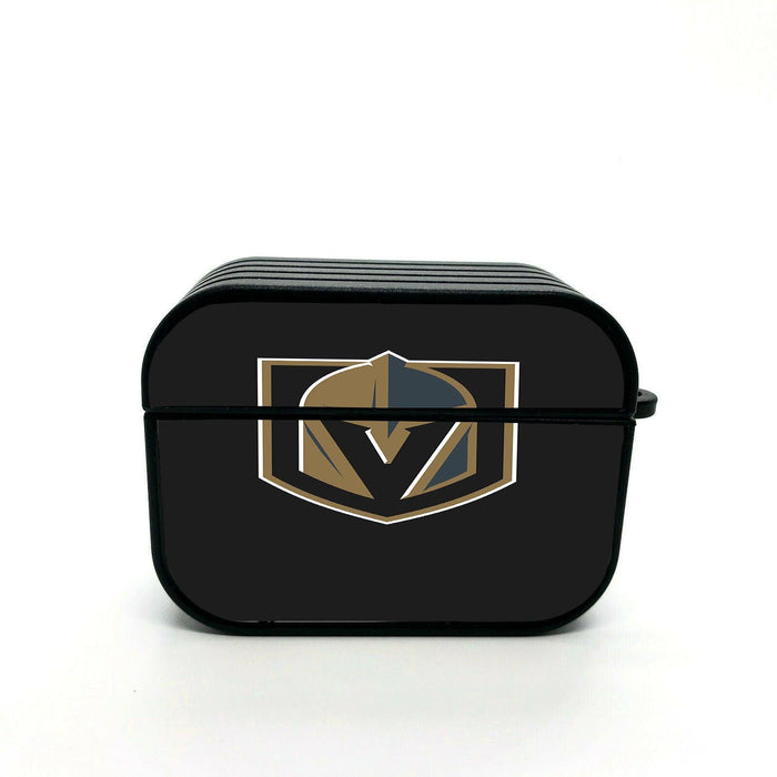 golden shield of vegas golden knights airpod case