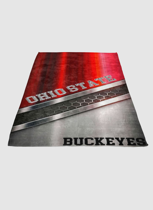 Ohio state buckeyes 1 soft fleece blanket