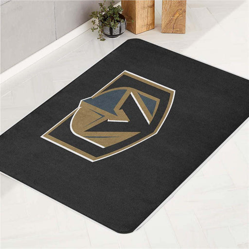 golden shield of vegas golden knights bath rugs