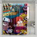 gravity falls power shower curtains