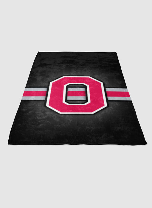 Ohio State Buckeyes 3 soft fleece blanket