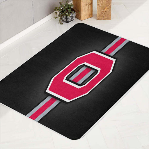 Ohio State Buckeyes 3 bath rugs