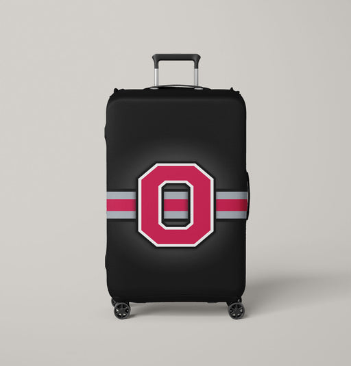 ohio state buckeyes 3 Luggage Cover | suitcase