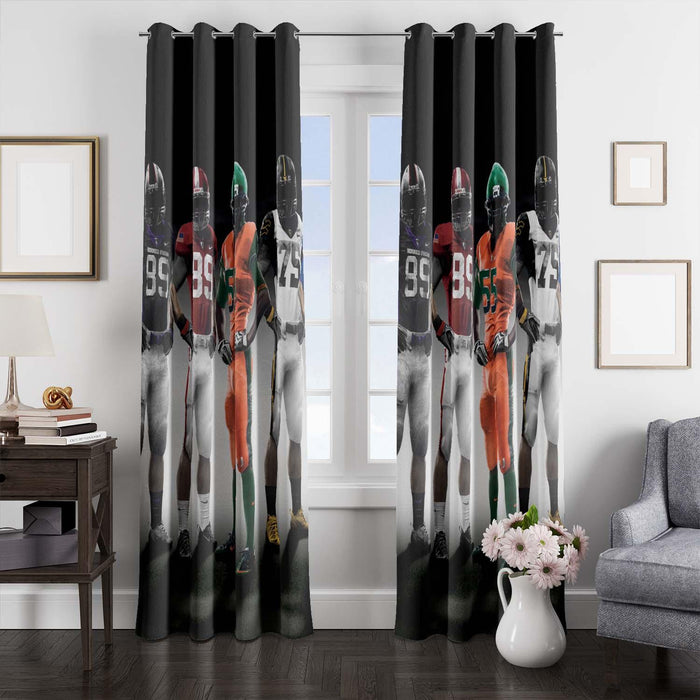 good player nfl window Curtain