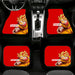 goku supreme red hypebeast Car floor mats Universal fit