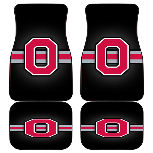 Ohio State Buckeyes 3 Car floor mats Universal fit