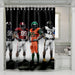 good player nfl shower curtains