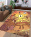 gravity falls sunset place Living room carpet rugs