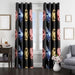 glowing mockingbird the hunger games window Curtain