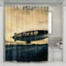 good year ship racing shower curtains