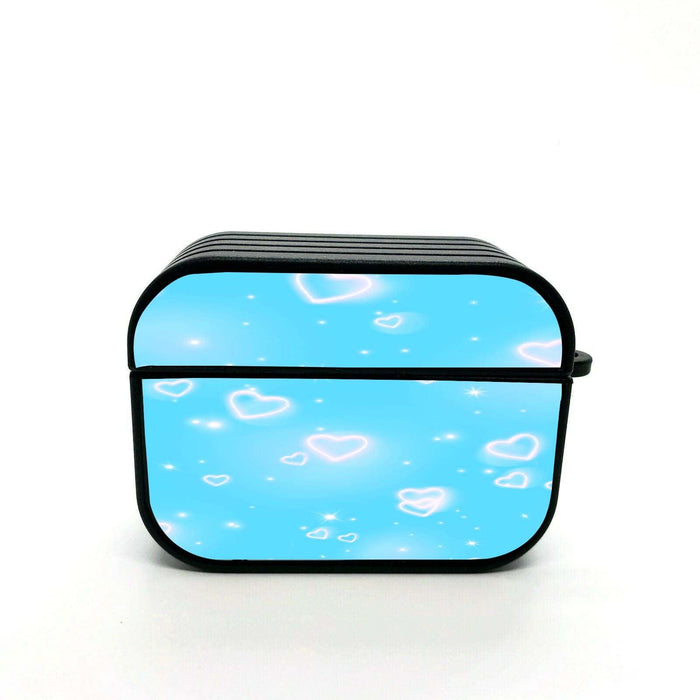 glowing of love blue sky airpods case