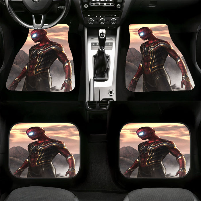 gold bodysuit spiderman marvel Car floor mats Universal fit