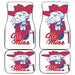 Ole Miss logo Car floor mats Universal fit