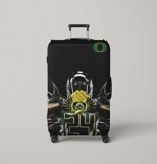 oregon ducks 1 Luggage Cover | suitcase