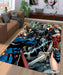 great character justice league comic Living room carpet rugs