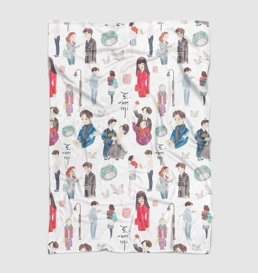 goblin korean drama moment Ultra soft fleece blanket