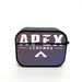 gradient font of apex legends airpod case