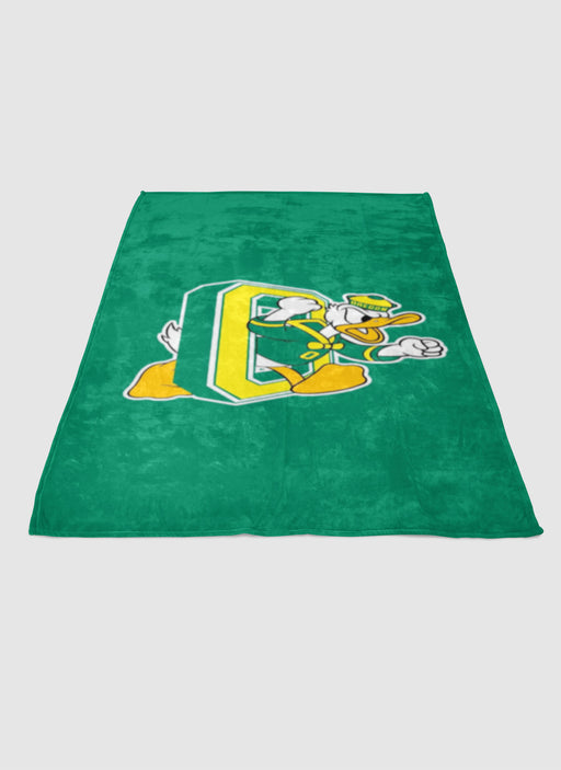 Oregon Ducks 2 soft fleece blanket