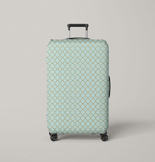 gold abstract pattern solid Luggage Cover | suitcase