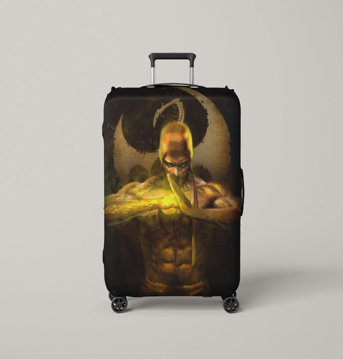 gold power iron fist Luggage Covers | Suitcase