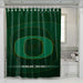 oregon ducks 3 shower curtains