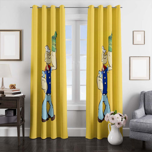 great popeye window curtains