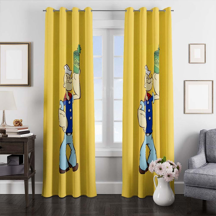 great popeye window curtains