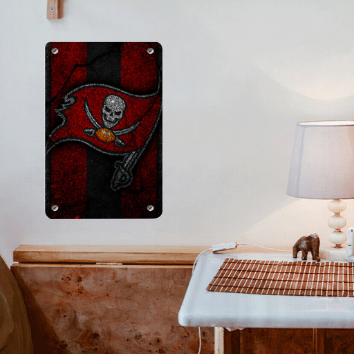 grain tampa bay buccaneers logo Poster Metal print wall art