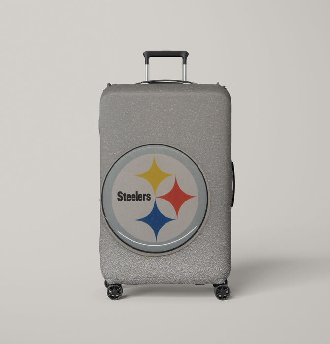 grainy pittsburgh steelers logo Luggage Covers | Suitcase