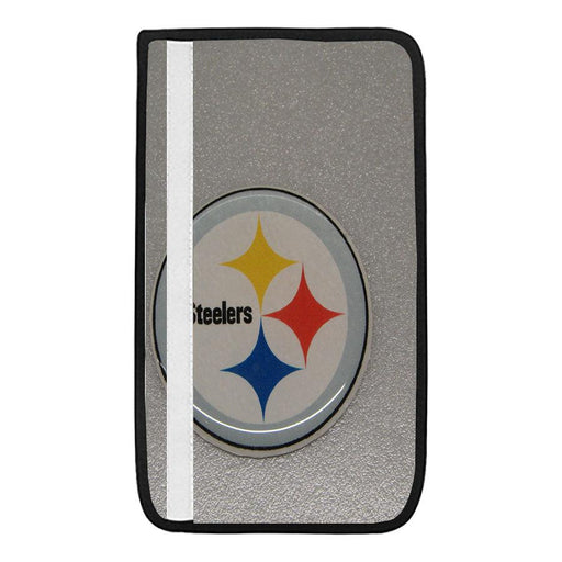 grainy pittsburgh steelers logo Car seat belt cover