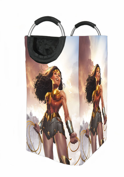 great wonder woman comic Laundry Hamper | Laundry Basket