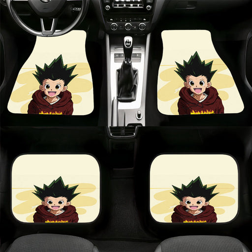 gon thrasher hunter x hunter streetwear Car floor mats Universal fit