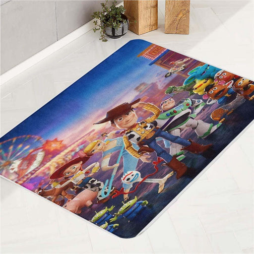 great characters development from toy story bath rugs