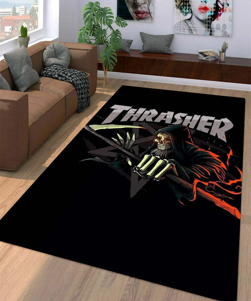 grim ripper thrasher Living room carpet rugs