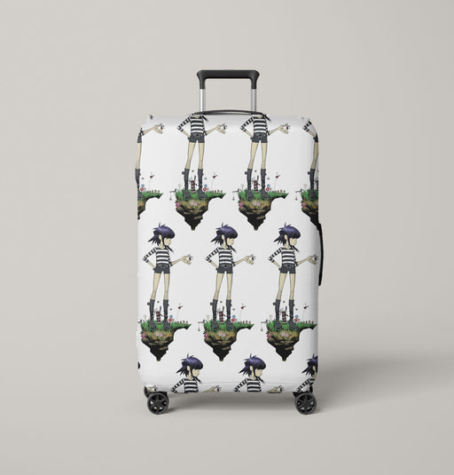 gorillaz member noodle gothic Luggage Cover | suitcase