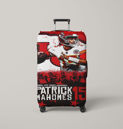 patrick mahomes kansas city chiefs 3 Luggage Cover | suitcase