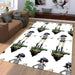 gorillaz member noodle gothic Living room carpet rugs